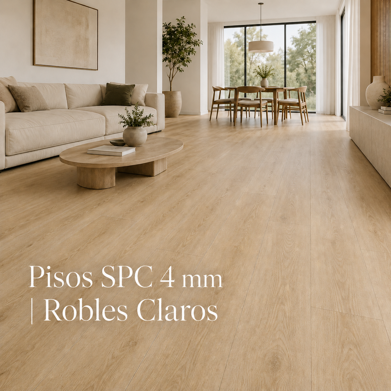 Ambiente interior con piso SPC OGARAITÍ